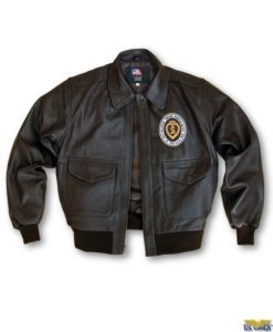 Purple Heart Modern A-2 Leather Flight Jacket