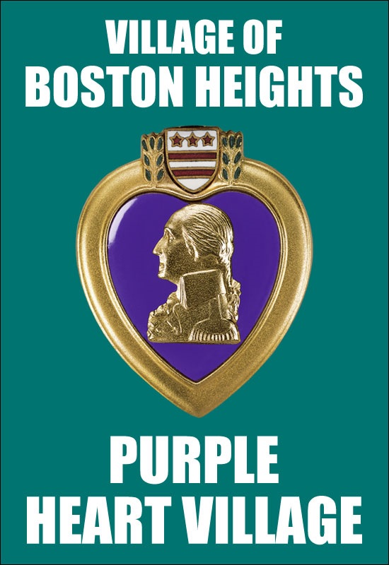 village of boston heights purple heart village