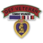 OEF Veteran Combat Wounded +$27.00