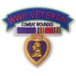WWII Veteran Combat Wounded +$27.00