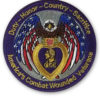 Purple Heart Eagle Flag Patch