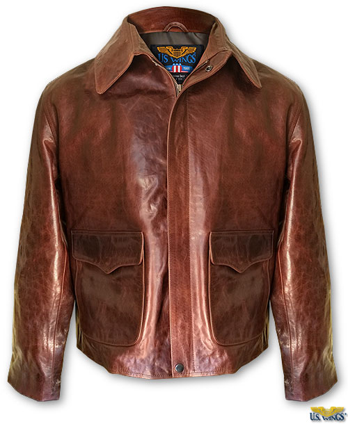 indy-style russet cowhide front