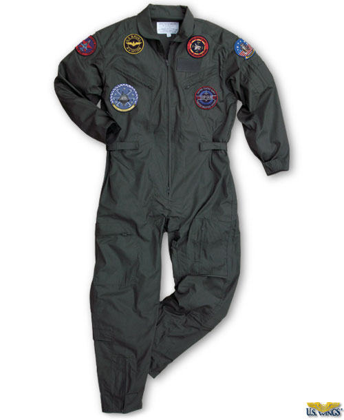 US Wings Top Gun Flight Suit