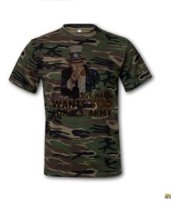 sgt hack wants you for us army camo tshirt