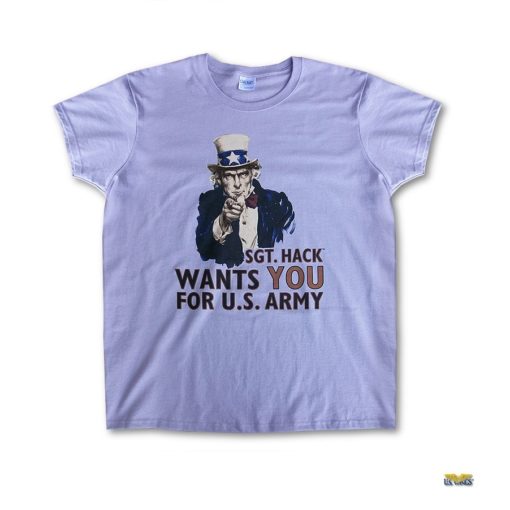 sgt hack wants you for us army tshirt