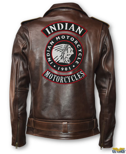 indian motorcycle leather vest