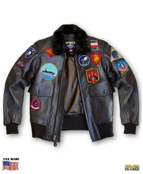 usmc leather flight jacket