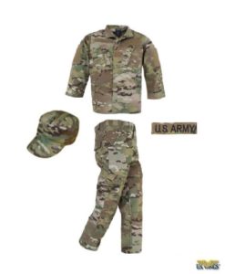 Kids Army/Air Force Multicam Uniform Set
