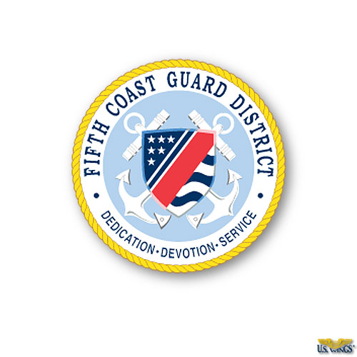 fifth coast guard district patch