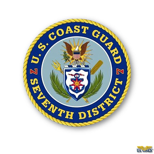 u.s. coast guard seventh district patch