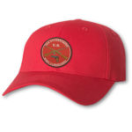 2nd amendment u.s. cap with guns red
