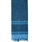shemagh tactical scarf black and blue