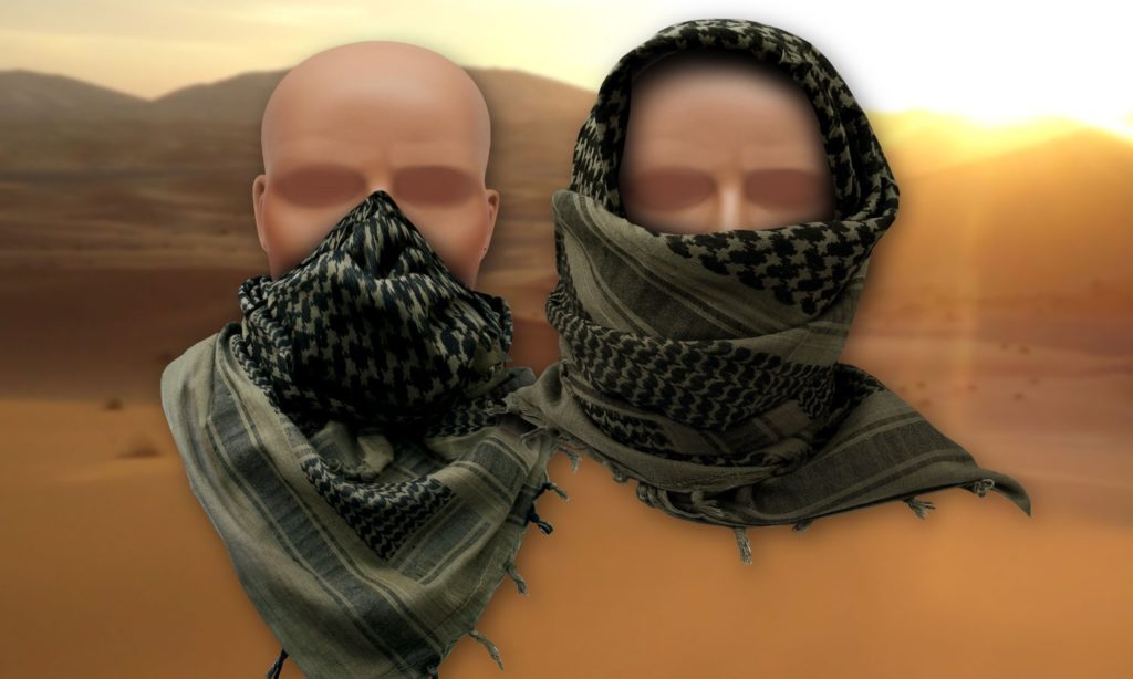 shemagh tactical scarf banner