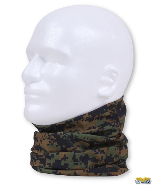 protective face wrap used as scarf