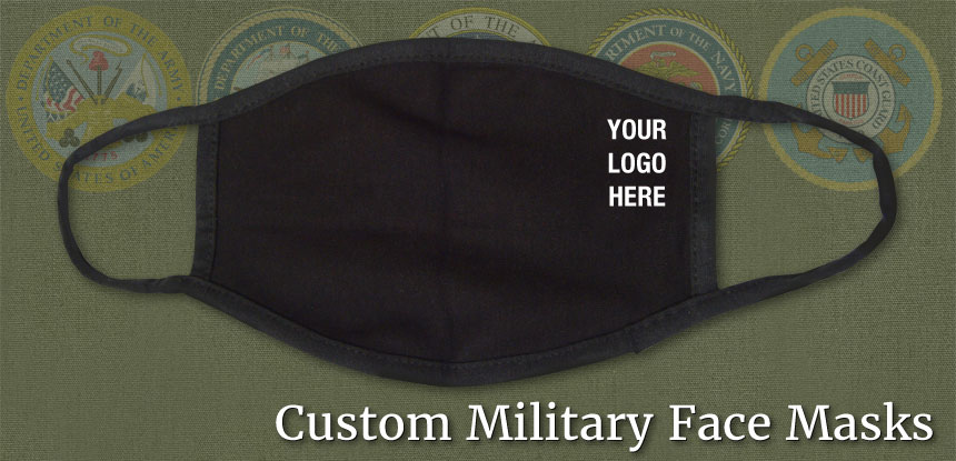 custom military face masks