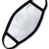 cloth us made us wings washable face mask white with black trim