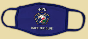 woodland police department face mask
