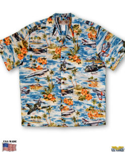 classic warplanes aloha shirt