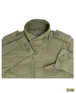cockpit usa m-43 olive field jacket collar
