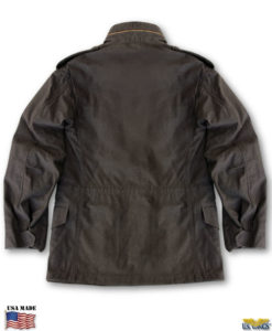 surplus alpha m-65 field jacket back