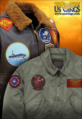 Two Top Gun Jackets