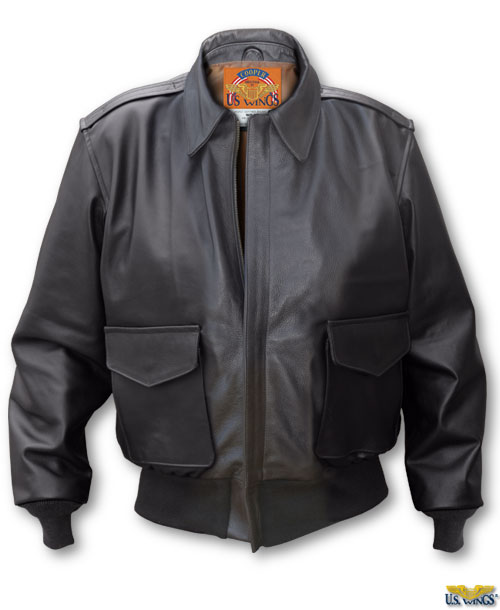 Cooper Original™ Cowhide A-2 Leather Jacket - US Wings