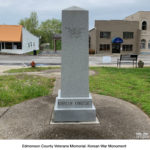 Edmonson County Veterans Memorial: Korean War Monument