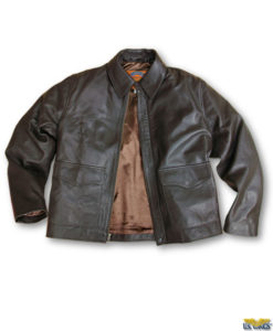 Cooper Original Goatskin Indy-Style Adventurer Jacket Front