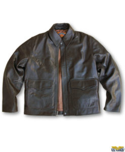 Cooper Original Goatskin Indy-Style Adventurer Jacket Front