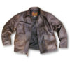 Cooper Original Vintage Cowhide Indy-Style Adventurer Jacket Front