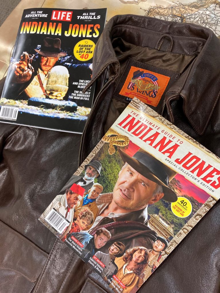 the guide to indiana jones special collectors edition magazine and life indiana jones magazine over a us wings cooper original indy jacket