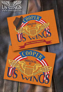 us wings cooper original labels