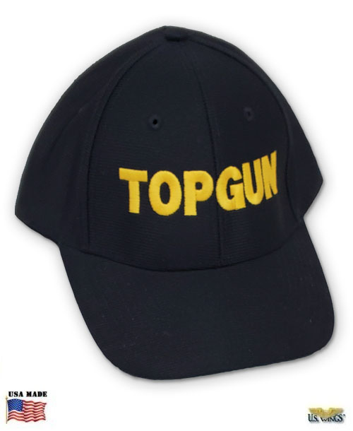 Top Gun US Navy Blue USN Military Embroidery Baseball Cap Hat 