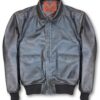 Cooper Original™ Antique Bison Leather Jacket Modern A-2
