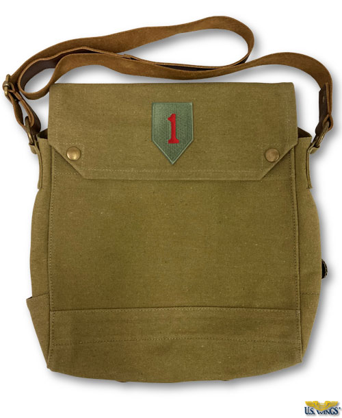 Big Red One Canvas Indy Bag