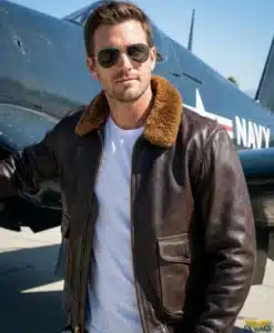 Alternative view of WWII Cape Buffalo G-1 Jacket with Vintage Collar