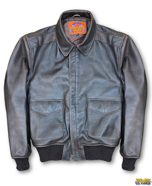 dissipation Privilegium Mexico Cooper Original Bison Leather Jacket Modern A-2