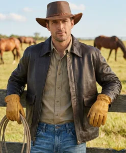 Alternative view of Cooper Original™ Antique Bison Indy-Style Jacket