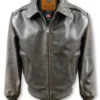 Cooper Original™ Fonzie-style Antique Bison Leather Jacket