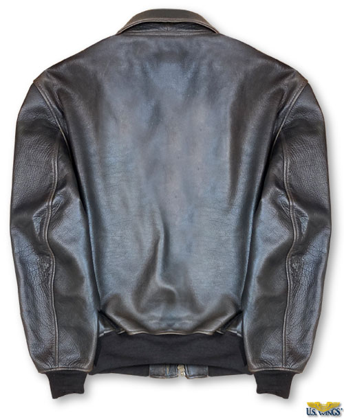 Cooper Original™ Antique Striated Lambskin Leather Jacket Modern A-2