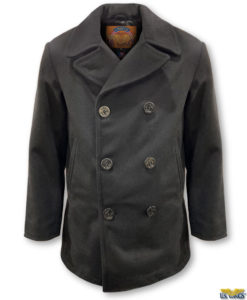 navy blue peacoat men