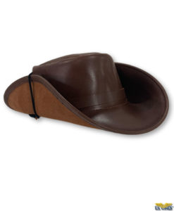 russet outback hat Right side brim up
