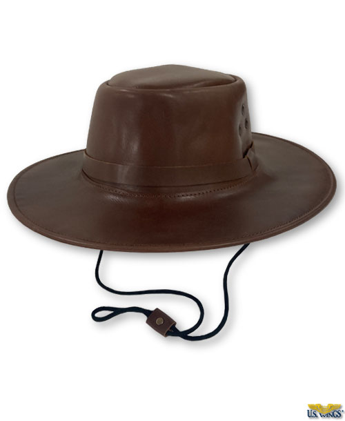 Russet outback hat front