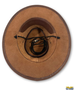 russet outback hat inside