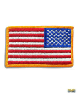 Reverse US Flag Patch