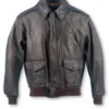 Restored Vintage Cooper Goatskin Leather A-2 Jacket - 42R (RESTORED)