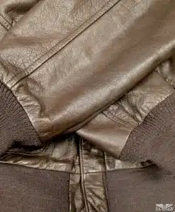 Restored Vintage Cooper Goatskin Leather A-2 Jacket - 44R