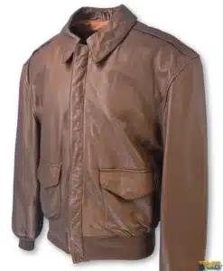 Restored Vintage Cooper Goatskin Leather A-2 Jacket - 44R