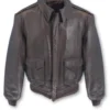 Restored Vintage Cooper Goatskin A-2 Leather Jacket- 48R