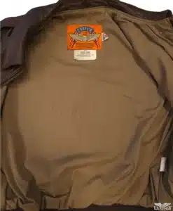 Restored Vintage Cooper Goatskin A-2 Leather Jacket- 48R